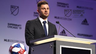 2019 MLS SuperDraft  Ryan Sierakowski talks to MLSsoccercom about being selected [upl. by Noak360]