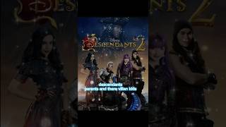 descendants parents and their villan kids disneychannel nightfalls descendants viralvideo [upl. by Anilad800]