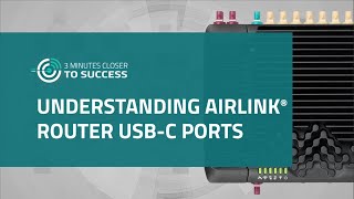 Learn about AirLink® USBC Ports in 3 mins [upl. by Quiteria]