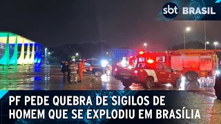 PF pede quebra de sigilo fiscal de responsável por atentado em Brasília  SBT Brasil 151124 [upl. by Acnaib]