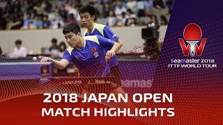 Liang JingkunZhou Kai vs Liao ChengTingLin YunJu  2018 Japan Open Highlights 12 [upl. by Yorgo]