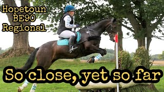 HOPETOUN BE90  REGIONAL  Eventing Vlog [upl. by Zahc]