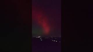 Polarlichter über Niedersachsen 10 Oktober 2024  mit bloßem Auge erkennbar auroraborealis fyp [upl. by Eelrahs894]