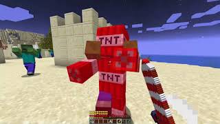 HOW TO CRAFT TNT SWORD In Minecraft [upl. by Brockie840]