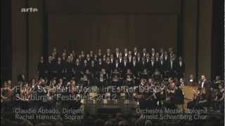 Claudio Abbado Rachel Harnisch  Schubert Messe in EsDur D950 Credo  Et incarnatus est [upl. by Heaps]