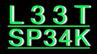 Leet Speak ABC [upl. by Donnenfeld]