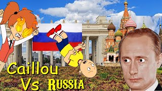 Miss Martin Sends Caillou To Russia And Gets Grounded [upl. by Lettig]