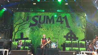 Sum41  Rockfest 2018 Montebello [upl. by Nospmis495]