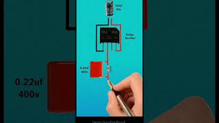 220v AC to 12vDC Without transformer circuit shorts [upl. by Arretal]