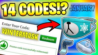 14 Codes ALL NEW PROMO CODES in ROBLOX January 2024 [upl. by Martha874]