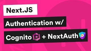 NextAuthjs  AWS Cognito Tutorial  Nextjs Authentication [upl. by Anaihs145]