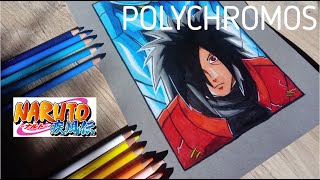 NARUTO  SUSANO amp MADARA DRAWING Test Polychromos [upl. by Aisercal]