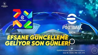 eFootball 2025 mobil sızdırıldı eFootball yeni v400 güncellemesi oyuna yeni gelecekler [upl. by Carlina]