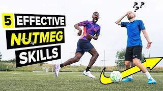 5 nutmeg skills to HUMILIATE defenders [upl. by Eitak]