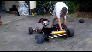 First Startup our old 250cc Rotax powered Shifter Kart [upl. by Celeste]