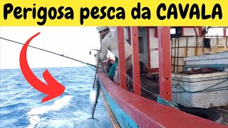 Acompanhe a PERIGOSA pesca da CAVALA em alto mar [upl. by Levin]