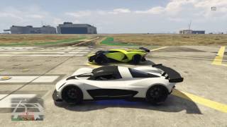 Gta 5 Dewbauchee Vagner vs Grotti X80 Proto [upl. by Sharp64]