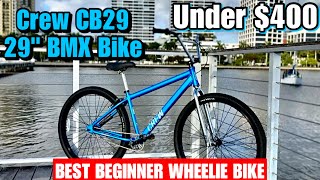 Is This The BEST Wheelie Bike For Beginners  Crew Bike CB29 BMX Bike Review [upl. by Naihs]