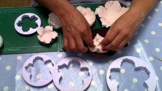 How to make an easy Peony Flower by Le Beau Cake [upl. by Verdie900]