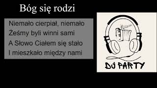 Bóg się rodzi podkład karaoke  tekst w mojej aranżacji [upl. by Erikson232]