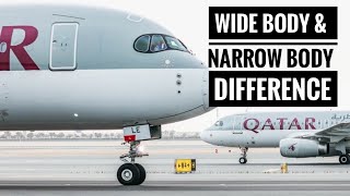 Wide Body And Narrow Body Aircrafts  Differences  Malayalam [upl. by Aloap]