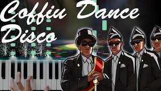 Coffin Dance  Disco Cover  Astronomia Song Piano [upl. by Forlini]