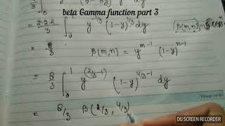 Beta Gamma functions part 3 [upl. by Imoen]