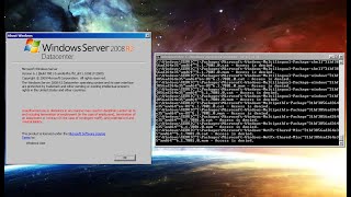 Destroying Windows Server 2012 Build 7801 [upl. by Pownall]