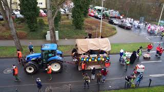 Holzlarer Karnevalszug 2018  Kautexstraße Ecke Finkenweg [upl. by Nnylav440]