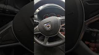 2019 Dacia Sandero START UP amp HORN SOUND startup carhorn hornsound shorts short shortsfeed [upl. by Yrailih]