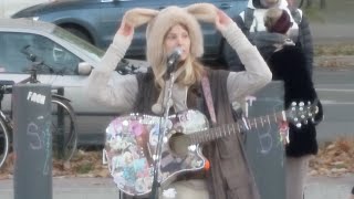 Suzie Fleur singing George Ezra  Budapest  Mauerpark Berlin 3November 2024 [upl. by Helsa]