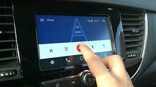 Intellilink R4 Android Auto Freezes after a Call Opel Mokka X [upl. by Nancee936]