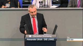 Alexander Ulrich DIE LINKE EUZBBG Mitwirkungs und Kontrollrechte stärken [upl. by Isbella854]