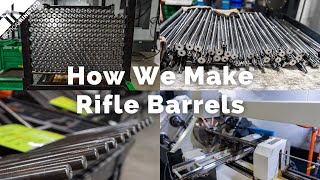 How We Make Rifle Barrels at Tactical Kinetics [upl. by Hazem936]