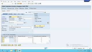 SAP TCODE FB70 AND F22 FOR CUSTOMER INVOICE [upl. by Tiphany]