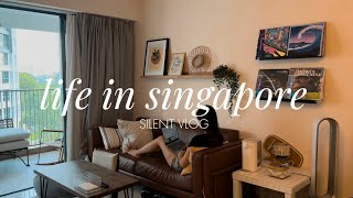 life in singapore  corporate 96 office worker wfh yachting unboxing ipad [upl. by Harbird]