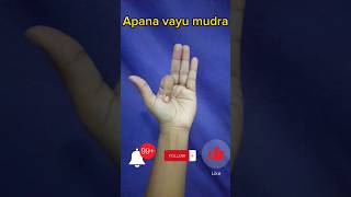 apana vayu mudra yoga mudra foryou [upl. by Tybi143]