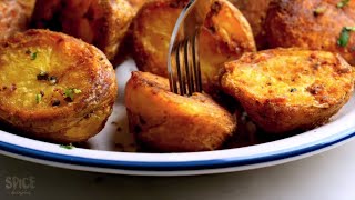 Perfectly Roasted Potatoes at Home With Without Oven [upl. by Adaha]