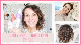 My 2A Curly Girl Method Routine  Transition Phase it gets better [upl. by Rhines379]