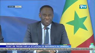 Ousmane Diagne «Je ne suis pas là pour que l’on me dicte la conduite à tenir» [upl. by Enyrhtak]