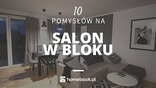 Jak urządzić salon w bloku  10 pomysłów aranżacja wnętrz projekty [upl. by Anitsahs]