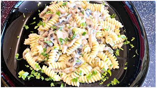 If you want super creamy pasta make this everyone loved itHow to make Creamy Chicken Mushroom Pasta [upl. by Katee915]