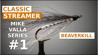 The Beaverkill  Fly Tying Mike Vallas Classic Streamer Series [upl. by Enidlareg]