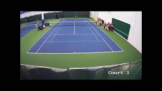 John and Fay Menard YMCA Tennis Center Court 1 Live Stream [upl. by Nnyroc]