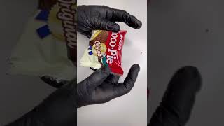 Relaxing ASMR ChocoPie 🍪🍫 asmr chocolate relaxingcandy satisfying candy tiktok gummy [upl. by Jacqueline]