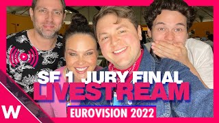 Eurovision 2022 First SemiFinal Jury Rehearsal livestream from Turin [upl. by Jovi]