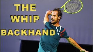 Richard Gasquet ● The Whip Backhand [upl. by Shevlo]