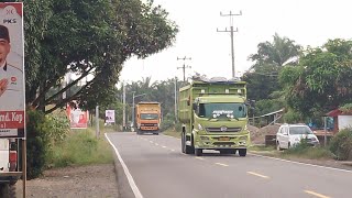 dump truk sumbardumptruktrukhinotrukfusotruksumbartrukbasuribasur [upl. by Sackville]