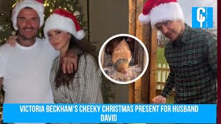 Victoria Beckhams Cheeky Christmas Present For Husband David [upl. by Sherborne]