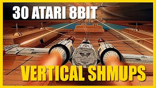 30 Essential Atari 8bit Vertical Flying SHMUPS for your Atari 400 Mini [upl. by Zicarelli588]